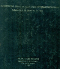 Image of Retrospective Study Of Sixty Cases Of Gallstone Disease Evaluation Of Clinical Picture