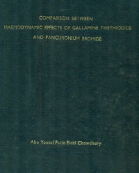Image of Comparison Between Haemodynamic Effects Of Gallamine Triethiodide And Pancuronium Bromide