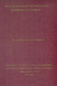 Image of Study Of Cutaneous Manifestations Of Chronic Liver Disease