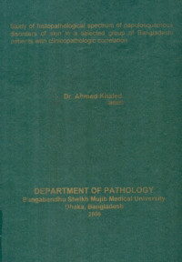 Image of Study of histopathological spectrum of papulosquamous disorders of skin in a Selected group of Bangladeshi patients with clinicopathologic correlation