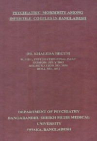 Image of Psychiatric Morbidity Among Infertile Couples In Bangladesh