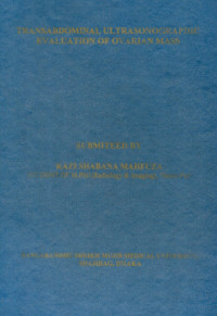 Image of Transabdominal Ultrasonographic Evaluation Of Ovarian Mass