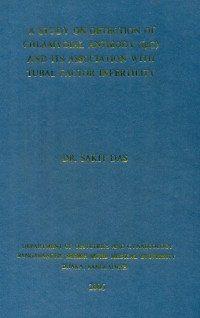 Image of A Study On Detection Of Chlamydial Antibody (IgG) And Its Association With Tubal Factor Infertility