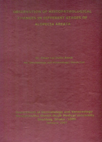 Image of Observation Of Histopathological Changes In Different Stages Of Alopecia Areata