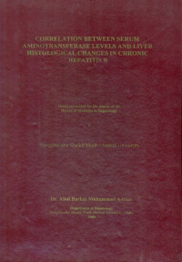 Image of Correlation Between Serum Aminotransferase Levels And Liver Histological Changes In Chronic Hepatitis B
