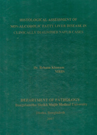 Image of Histological Assessment Of Non-Alcoholic Fatty Liver Disease In Clinically Diagnosed Nafld Cases