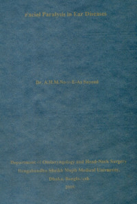 Image of Facial Paralysis in Ear Diseases