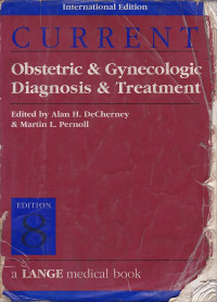 Image of Current Obstetric & Gynecologic Diagnosis & Treatment