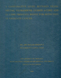 Image of A Comparative Study Between Transrectal Ultrasound Guided 6-Core And 12-Core Prostate Biopsy For Detection Of Prostate Cancer