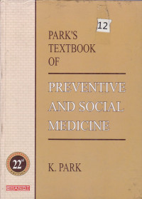 Image of Text Book of preventive and social medicine