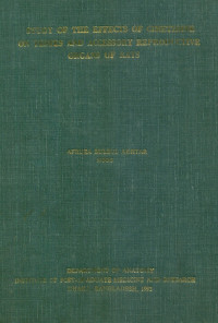 Image of Study Of The Effects Of Cimetidine On Testes And Accessory Reproductive Organs Of Rats