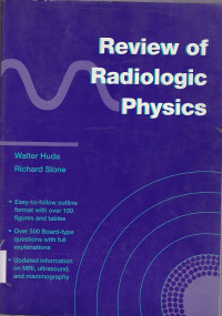 Image of Review of Radiologic Physics