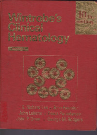 Image of Wintrobe's clinical hematology.