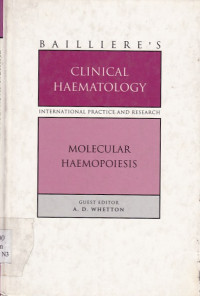 Image of Bailliere's Clinical Haematology