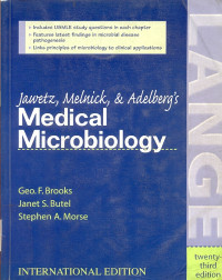 Image of Jawetz, Melnick, & Adelberg's Medical Microbiology