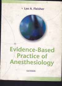 Image of EVidence  -Based Practice Anesthesiology