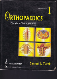 Image of OrthopaedicsPrinciples & Their Applications