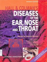 Image of Hall & Colman's DISEASES OF THE EAR, NOSE AND THROAT