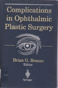 Image of Management of complications in ophthalmic plastic surgery