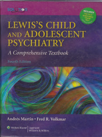 Image of Lewis's child and adolescent psychiatry :a comprehensive textbook