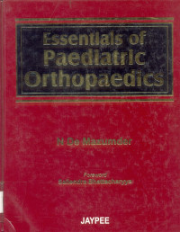 Image of Essentials of Paediatric Orthopaedics