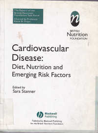 Image of Cardiovascular Disease: Diet, Nutrition and Emerging Risk Factors