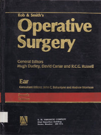 Image of Rob and Smith's operative Surgery