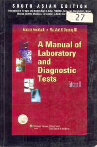 Image of A Manual of Laboratory and Diagnostic Tests