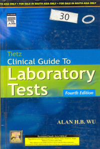 Image of Tietz Clinical Guide To Laboratory Tests