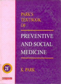 Image of PARK'S TEXTBOOK OF PREVENTIVE AND SOCIAL MEDICINE