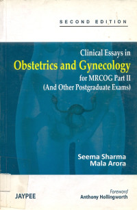 Image of Clinical Essays in Obstetrics and Gynecology for MRCOG Part II (And Other Postgraduate Exams)