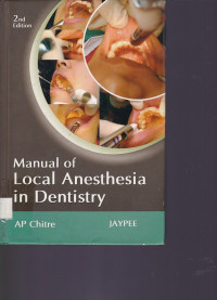 Image of Manual of Local Anesthesia in Dentistry