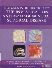 Image of Browse,s Introduction to the Investigation and Management of Surgical Disease