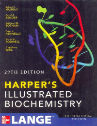 Image of HARPER'S ILLUSTRATED BIOCHEMISTRY