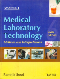 Image of Medical Laboratory Technology Methods and Interpretations