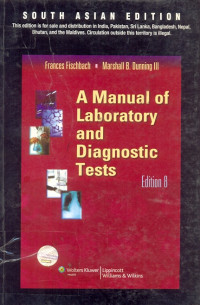 Image of A Manual of Laboratory and Diagnostic Tests