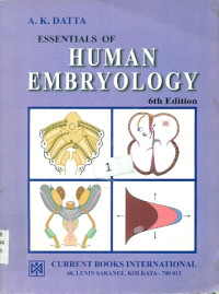 Image of ESSENTIALS OF HUMAN EMBRYOLOGY