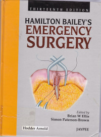 Image of Hamilton Bailey,s Emergency Surgery
