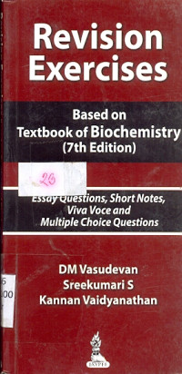 Image of Revision Exercises Based on Textbook of Biochemistry