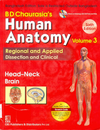 Image of B D Chaurasia's Human Anatomy (Head-Neck Brain)