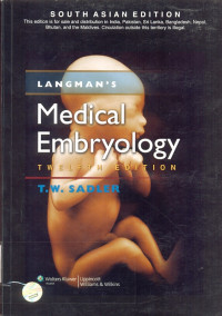 Image of LANGMAN'S Medical Embryology