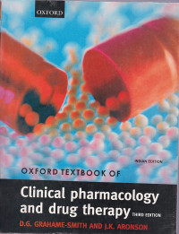 Image of Oxford Textbook of Clinical Pharmacology and drug therapy