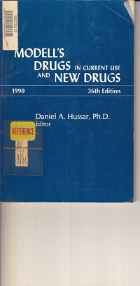 Image of Modell,s Drugs inCurrent Use and New Drugs