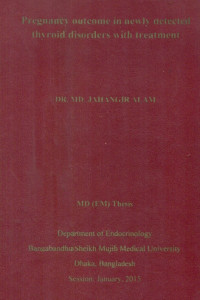 Image of Pregnancy  outcome  in  newly  detected  thyroid  disorders  with  treatment