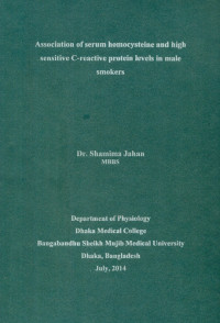 Image of Assessment  of  serum  homocysteine  and  high  Sensitive  C-reactive  protein  levels  and  their  association  in  male smokers