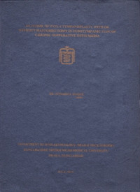 Image of Outcome  of  Tympanoplasty  with  or  Without  Mastoidectomy  in  Tubotympanic  Type  of  Chronic  Suppurative  Otits  Media