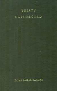 Image of Thirty Case Record