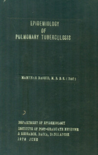 Image of Epidemiology of Pulmonary Tuberculosis