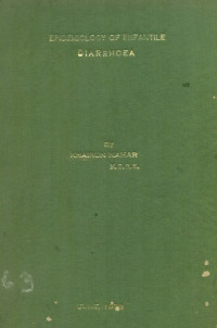 Image of Epidemiology of Infantile Diarrhoea