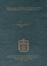 Image of OPHTHALMIC MANIFESTATIONS IN PATIENTS WITH SYSTEMIC LUPUS ERYTHEMATOSUS